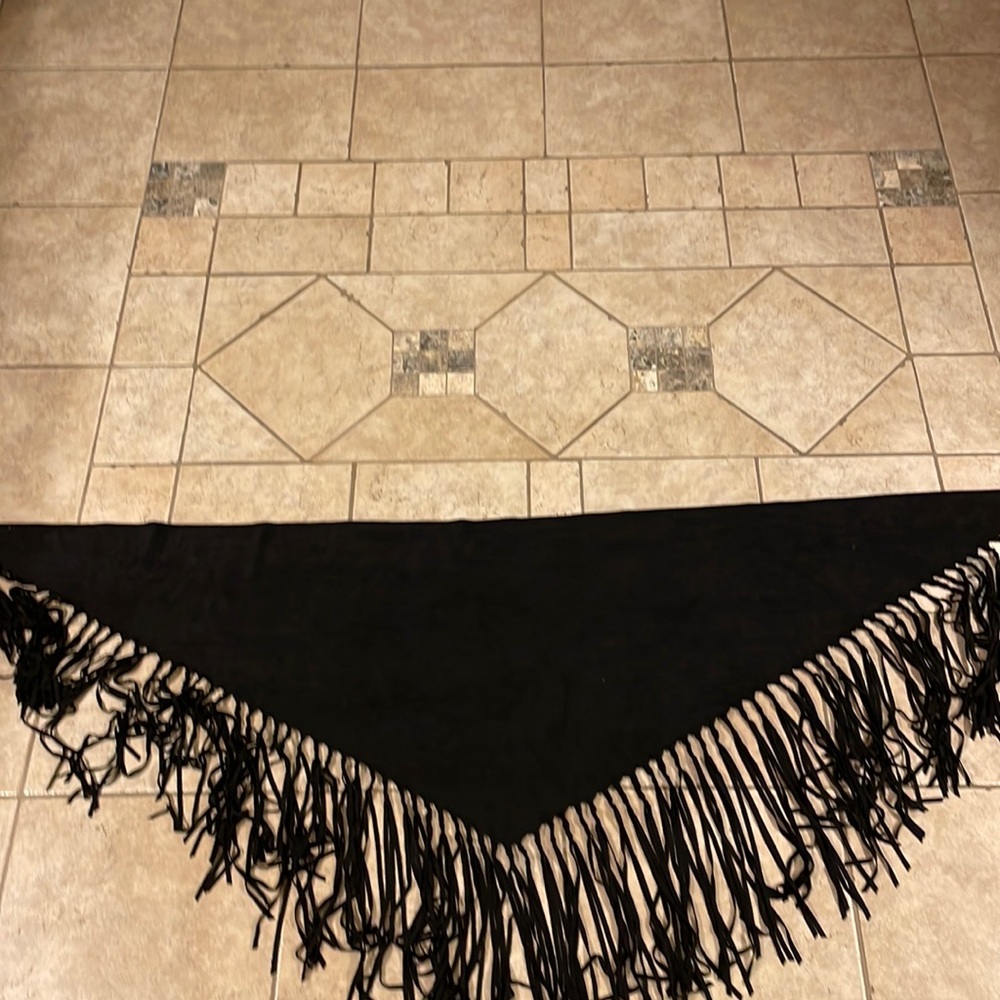 Shawl Español faux Suede